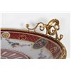 Image 2 : Meissen, Service Plate 2, Porcelain with Gilt Stand
