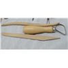 Image 3 : Wooden Handled Clay Working Tools