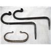 Image 2 : Various Wrought Iron Camping Hooks