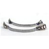 Image 1 : Pr Navajo Silver Watchbands, Onyx, Mother of Pearl