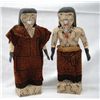Image 1 : Pr Peruvian Shipibo Carved Wooden Dolls