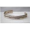 Image 2 : Navajo Sterling Silver Cuff Bracelet