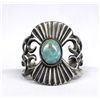Image 1 : Old Pawn Navajo Sterling Sand Cast Bracelet