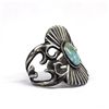 Image 2 : Old Pawn Navajo Sterling Sand Cast Bracelet
