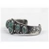 Image 3 : Old Pawn Navajo Sterling Turquoise Bracelet