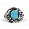 Image 3 : Old Pawn Navajo Sterling Bisbee Turquoise Bracelet