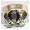 Image 2 : Navajo Silver Turquoise Ring, Size 11 W. Denetdale