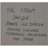 Image 3 : Creek Watercolor ''The Storm'' by Diacon