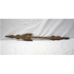 1970 Carved African Spearhead