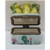 Image 3 : Porcelain Frog Trinket Box ''See No Evil, Hear No..