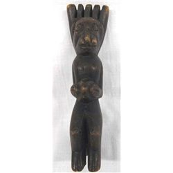 African Carved Effigy Figure