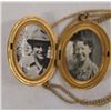 Image 2 : Vintage Locket & Chain, Gold Filled