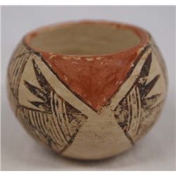 Hopi Miniature Pottery Jar by Nyla Sahmie Nampeyo