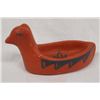 Image 2 : Cochiti Dog Effigy Canoe Pottery by D Eustace