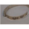 Image 2 : Zuni Silver Turquoise Bracelet - E. & V. Bewanika