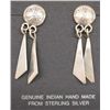 Image 3 : 4 Pairs Zuni and Navajo Sterling Earrings