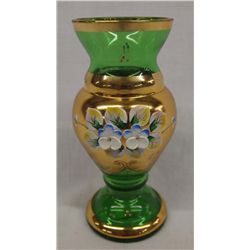 Czechoslovakian Handpainted Vase