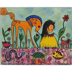 Original Painting by Kills Thunder