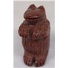 Image 1 : Zuni Carved Bear Fetish, Turquoise Eyes