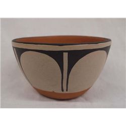 Santo Domingo Pottery Chili Bowl Hallmarked