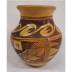 Hopi Polychrome Bear Paw Jar - Shupla 1930-1980