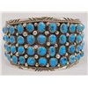 Image 1 : Navajo Sterling & Bisbee Turquoise Bracelet 72.4g