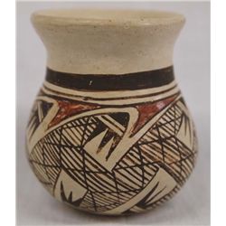 Hopi Miniature Polychrome Pot by R. Sahmie Nampeyo