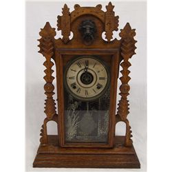 Antique Ingraham Co. Shekel Mantel Clock