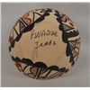 Image 3 : Jemez Tradtional Polychrome Pottery Bowl - Waquie