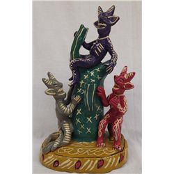 Mexican Diablo Pottery Folk Art Must Pick UP