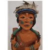 Image 2 : Mexican Mayan Indian Maiden Slab Pottery Figurine