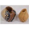 Image 1 : Jemez Miniature Pottery Jars, both signed