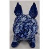 Image 2 : Seymour Mann Fine Cobalt Blue Porcelain Pig