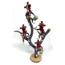 Navajo Mudhead Kachina Tree, Must Be Picked Up