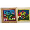 Image 1 : 2 South American Pieces of Embroidery on Cloth