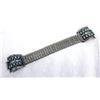 Image 1 : Zuni Sterling Bisbee Turquoise Watch Band