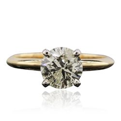 14KT Yellow Gold 1.29ctw Diamond Ring