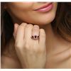 Image 4 : 14KT Yellow Gold 2.18ctw Ruby and Diamond Ring