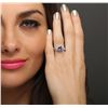 Image 5 : 14KT Two-Tone Gold 2.45ct Tanzanite and Diamond Ring