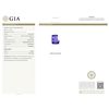 Image 7 : 14KT Yellow Gold 14.65ct GIA Certified Tanzanite and Diamond Ring