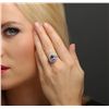 Image 2 : 14KT Yellow Gold 2.47ct Tanzanite and Diamond Ring