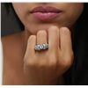 Image 6 : 14KT White Gold 1.15ctw Diamond Ring