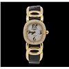 Image 4 : Ladies Patek Philippe 18KT Yellow Gold Golden Ellipse 1.00ctw Diamond Wristwatch
