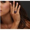 Image 5 : 14KT Yellow Gold 13.57ct Amethyst and Ruby Ring