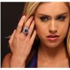 Image 5 : 14KT White Gold 8.71ct Tanzanite and Diamond Ring