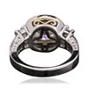 Image 7 : 14KT Two-Tone Gold 4.28ctw Diamond Ring