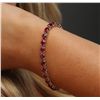 Image 5 : 14KT Yellow Gold 17.01ctw Ruby Bracelet