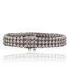 Image 4 : 14KT White Gold 6.54ctw Diamond Bracelet