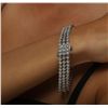 Image 5 : 14KT White Gold 6.54ctw Diamond Bracelet