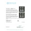 Image 6 : 14KT White Gold 3.38ctw Tanzanite and Diamond Earrings